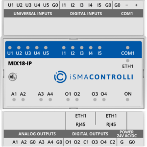 MIX-IP BACnet and Modbus I/O Modules