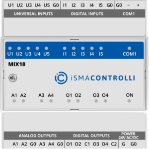 MIX-RS BACnet and Modbus I/O Modules