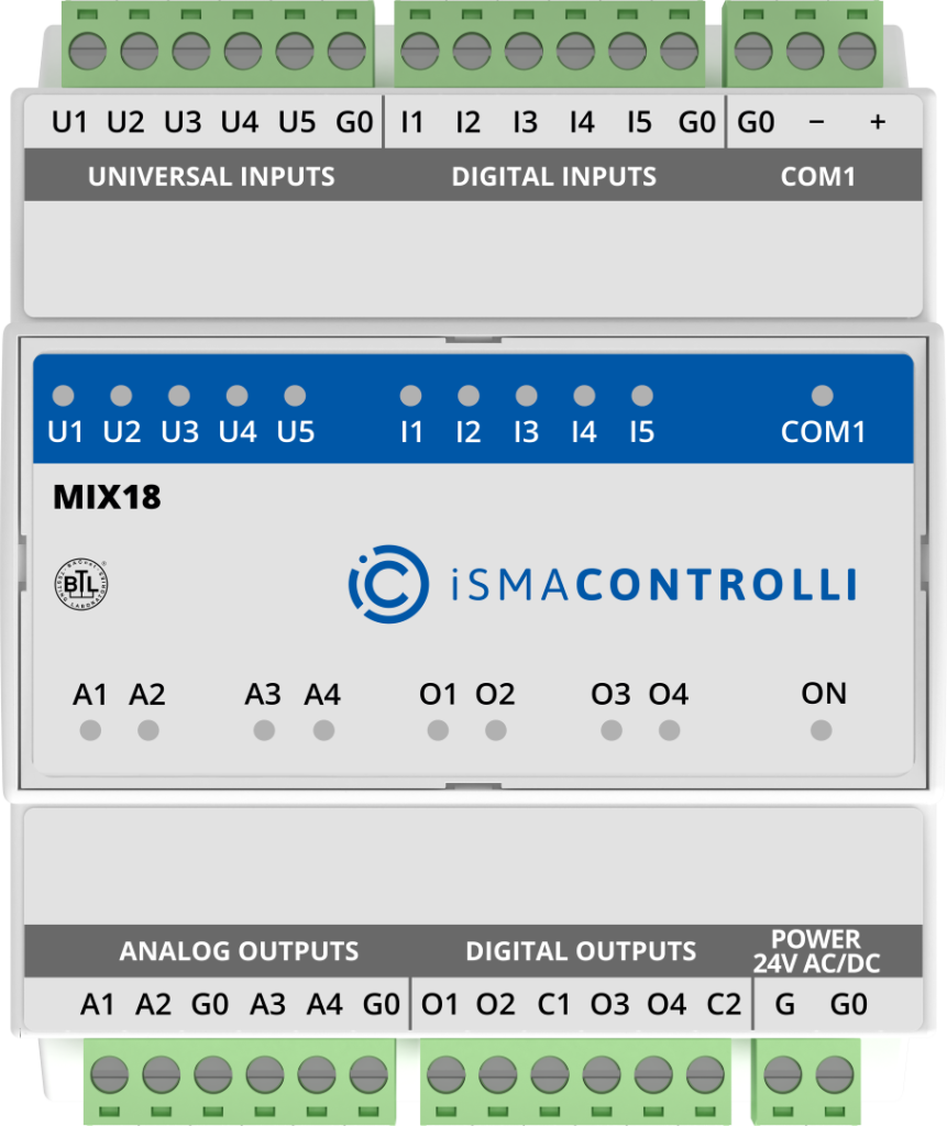 MIX-RS BACnet and Modbus I/O Modules