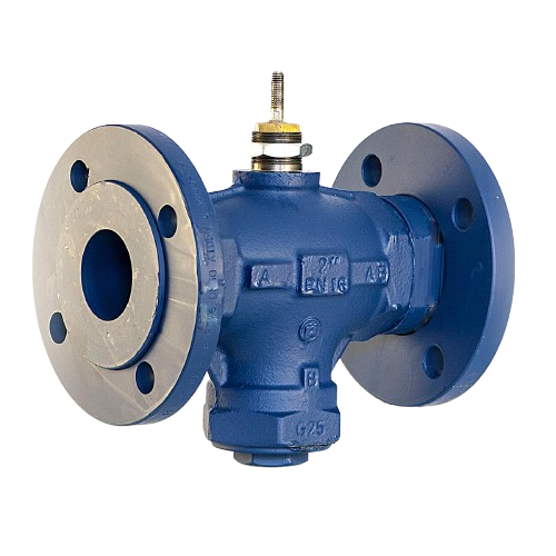 VSB.F-VMB.F compact valves for HVAC application, DN20-50, PN16, –10°C-150°C