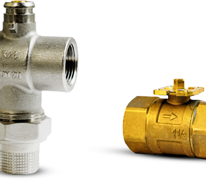 VSS-VSD valves for HVAC application, DN15-50, PN16-32, –10°C-130°C