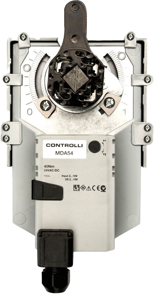 MDA Actuators for VFA butterfly valves