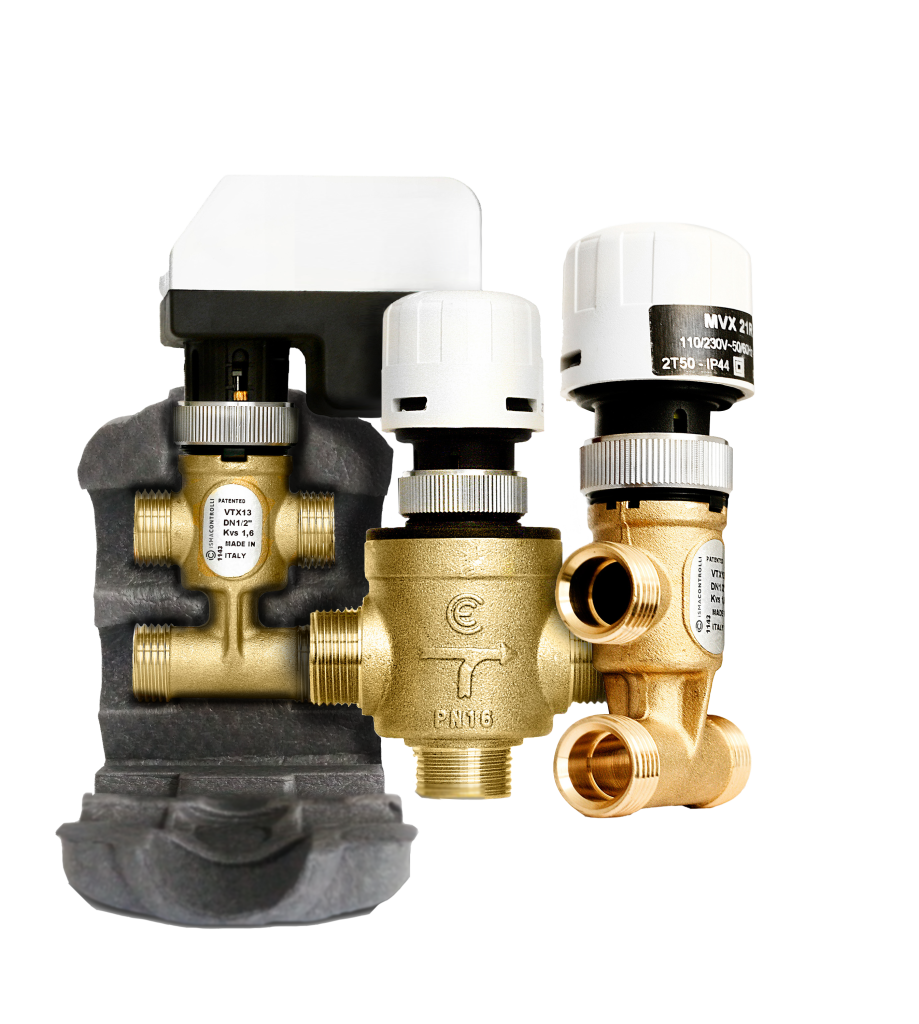 Micra Compact Brass Zone Valves for tight close-off application, DN15-25, PN16, 5°C-95°C